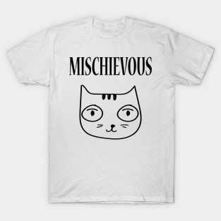 Mischievous Kitty Cat T-Shirt